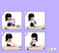 LEGO 41062 instructions page 2 – build guide