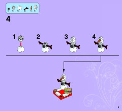 LEGO 41062 instructions page 5 – build guide