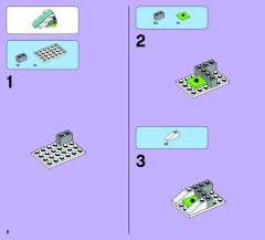 LEGO 41062 instructions page 8 – build guide