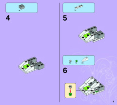 LEGO 41062 instructions page 9 – build guide
