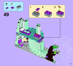 LEGO 41062 instructions page 9 – build guide