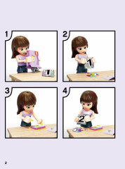 LEGO 41065 instructions page 2 – build guide