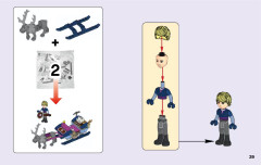 LEGO 41066 instructions page 39 – build guide