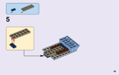 LEGO 41066 instructions page 45 – build guide