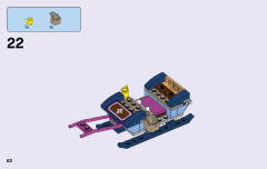 LEGO 41066 instructions page 62 – build guide