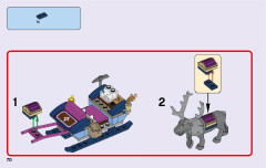 LEGO 41066 instructions page 70 – build guide