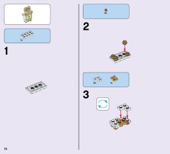 LEGO 41067 instructions page 10 – build guide