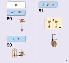 LEGO 41067 instructions page 101 – build guide