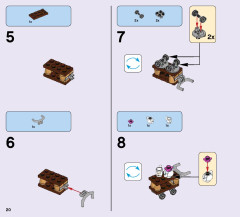 LEGO 41067 instructions page 20 – build guide