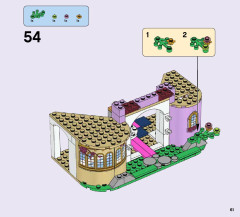 LEGO 41067 instructions page 61 – build guide