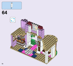 LEGO 41067 instructions page 72 – build guide