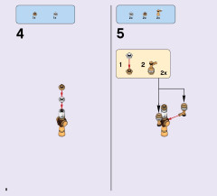LEGO 41067 instructions page 8 – build guide
