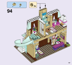 LEGO 41068 instructions page 107 – build guide