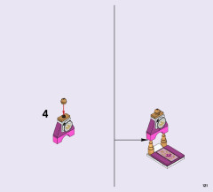 LEGO 41068 instructions page 121 – build guide