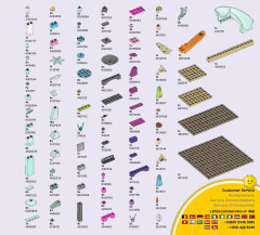 LEGO 41068 instructions page 129 – build guide