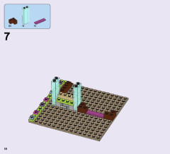 LEGO 41068 instructions page 18 – build guide