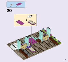 LEGO 41068 instructions page 31 – build guide