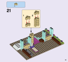 LEGO 41068 instructions page 33 – build guide