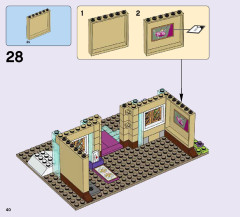 LEGO 41068 instructions page 40 – build guide