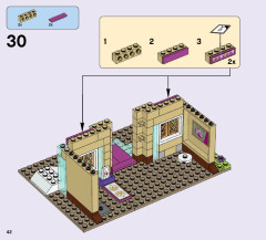 LEGO 41068 instructions page 42 – build guide