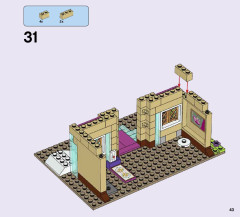 LEGO 41068 instructions page 43 – build guide