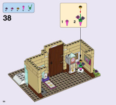 LEGO 41068 instructions page 54 – build guide