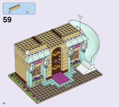 LEGO 41068 instructions page 72 – build guide