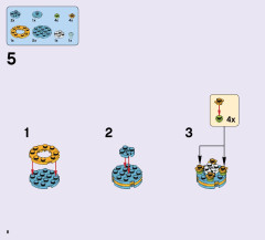 LEGO 41068 instructions page 8 – build guide