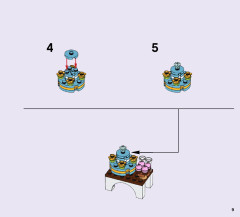 LEGO 41068 instructions page 9 – build guide