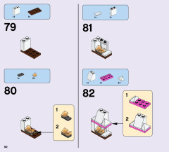 LEGO 41068 instructions page 92 – build guide