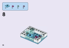 LEGO 41069 instructions page 10 – build guide