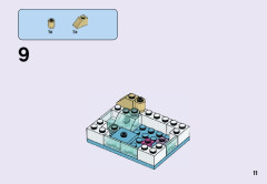 LEGO 41069 instructions page 11 – build guide