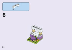 LEGO 41069 instructions page 24 – build guide