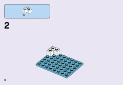LEGO 41069 instructions page 4 – build guide
