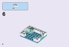 LEGO 41069 instructions page 8 – build guide