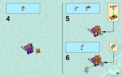LEGO 41071 instructions page 23 – build guide