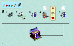 LEGO 41071 instructions page 8 – build guide