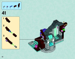 LEGO 41072 instructions page 50 – build guide