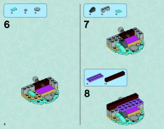 LEGO 41072 instructions page 6 – build guide