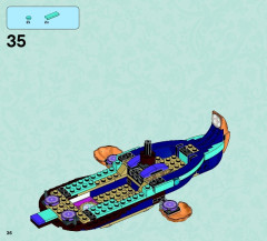 LEGO 41073 instructions page 36 – build guide