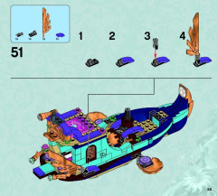 LEGO 41073 instructions page 55 – build guide