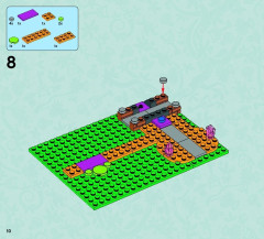 LEGO 41074 instructions page 10 – build guide