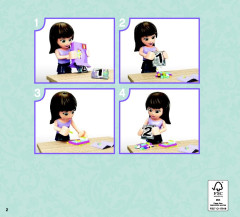 LEGO 41074 instructions page 2 – build guide