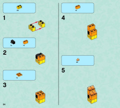 LEGO 41074 instructions page 24 – build guide