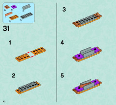 LEGO 41074 instructions page 40 – build guide