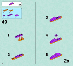LEGO 41074 instructions page 60 – build guide