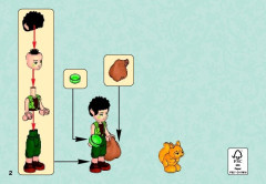 LEGO 41076 instructions page 2 – build guide