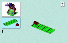 LEGO 41076 instructions page 2 – build guide