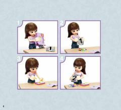 LEGO 41077 instructions page 2 – build guide