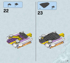 LEGO 41077 instructions page 21 – build guide